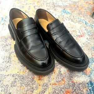 All Saints lug sole loafer - size 10 Lola loafer